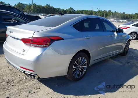 2017 Genesis G80 3.8 z USA, uszkodzony, nr VIN KMHGN4JE7HU184581